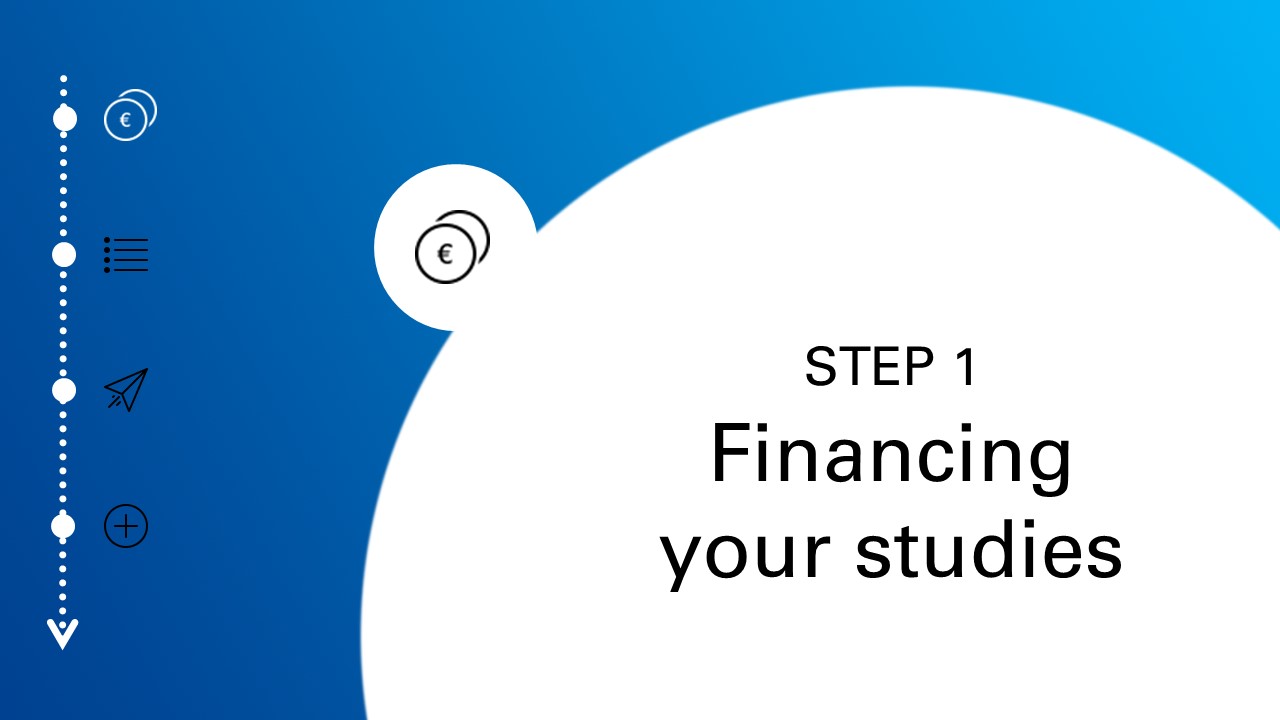 Step one: financing your studies